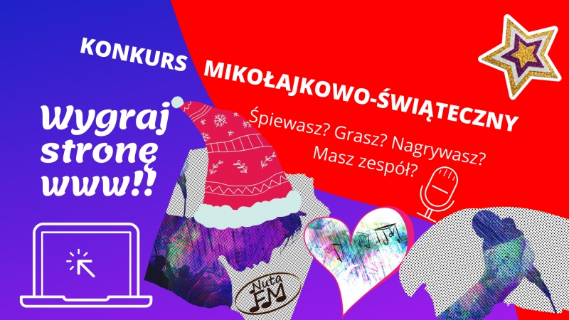 KONKURS Mikołajkowo-Świąteczny dla MUZYKÓW!